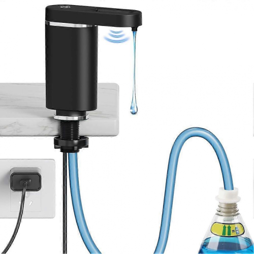 Automatic Dish Soap Dispenser for Kitchen Sink, Touchless Electric Sink Soap Pump, Leak-Proof & Universal Fit 1