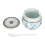 Ceramic Container With Lid For Kitchen Jar Multi-Function Design 3.93.93.3in Easy Cleaning 1Set 5
