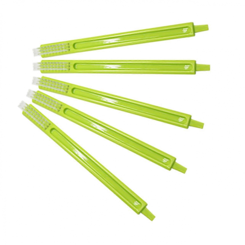 5pcs Cleaning Brush Set with Plastic Long Handle for Deep Cleaning Soymilk Machine and Dishwasher