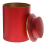 Red Tea Tin Canister with Airtight Lid for Kitchen Use Tinplate Jar 1