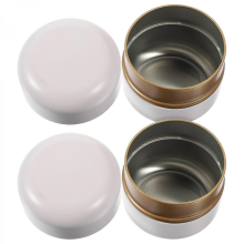 Storage Canister Creative Sealed Bottle Tinplate Kitchen Use Sealed Container 2Set
