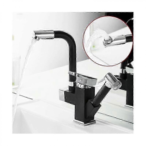 2026 Kitchen 360掳 Rotating Multifunctional Mixer Tap with Pull-Out Spray 1
