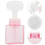Flacon mousseur rechargeable en forme de fleur, distributeur rose 5