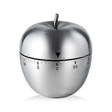 2026 Kitchen Timer Stainless Steel Mechanical Countdown with Loud Alarm for Cooking Baking Sports