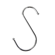 Lot de 5 crochets en S en acier inoxydable, supports pour casseroles, poĂŞles et vĂŞtements
