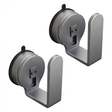 Support mural multicolore (lot de 2) pour routeur Wi-Fi, gain de place, avec ventouses et multiprises, idéal pour la salle de bain et la cuisine.
