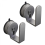 Multicolor2Pcs Wall Mount Wifi Placement Rack Space Saving Suction Cup Hook Router Power Strips Holder for Bathroom Kitchen Use 1