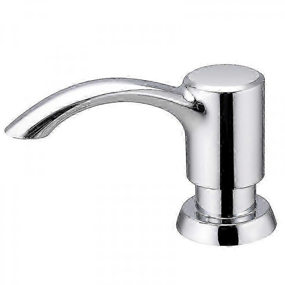 Chromenickel Soap Dispenser Black Kitchen Sink Counter Liquid Soap Dispenser Bottle Kitchen Accessories 500Ml Built In Pumps 5296447321227