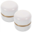 Storage Canister Creative Sealed Bottle Tinplate Kitchen Use Sealed Container 2Set 3