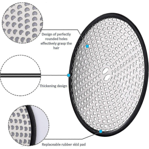 Grille d'évacuation ronde pour douche de salle de bain 2