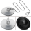2026 Stainless Steel Panel Thickened Kitchen Sink Solid Metal Plug Waste Drain Cover 5
