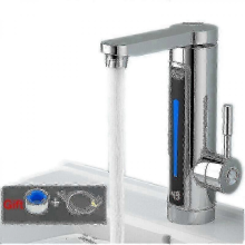 2025 Instant Electric Hot Water Tap for Bathroom & Kitchen - Silver