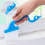 Brosse de nettoyage compacte BlueCompact pour espaces restreints. Ergonomique, légère, bords biseautés. Multicolore. 4