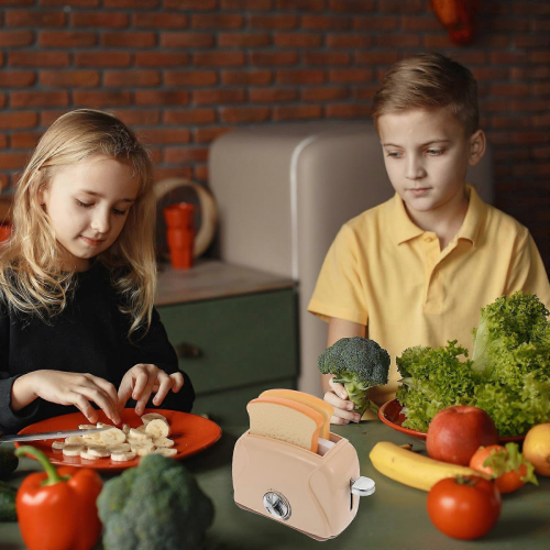 Tostapane giocattolo creativo in plastica per bambini, 1 pezzo 2