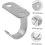 20 Ganci da Soffitto in Acciaio Inossidabile per Lampadari, Ventilatori e Decorazioni - Resistente e Durevole 2