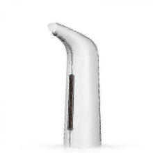Distributeur de Savon Automatique Infrarouge Sans Contact Blanc 25-26cm pour Liquide Vaisselle et Mains