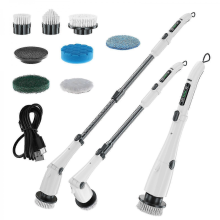 Style 37.4V Electric Spin Scrubber Handheld Cordless Cleaning Brush Multi-Function Electric Cleaning Brush Kit(White) 2026