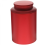 Red Tea Tin Canister with Airtight Lid for Kitchen Use Tinplate Jar 4