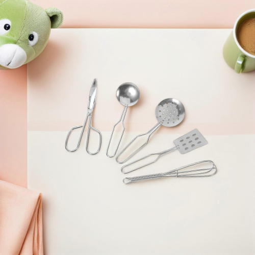 Children's Kitchen Toy Mini Cooking Utensils Set for Interactive Play 1Set 2