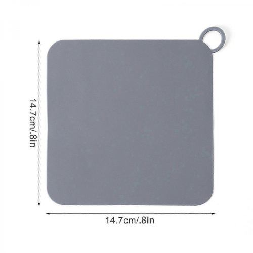 2026 Gray Silicone Drain Cover, Medium Size, Anti-Odor for Kitchen/Bathroom 2