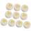 Simulation Banana Fruit Model for Playing 10Pcs Artificial Slices 3