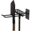 Wall Mounted Mop and Broom Holder with Adjustable Garden Tool Organizer Hooks for Garage Shed Kitchen 3