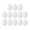 Plastic Egg Model Simulation Egg Toy for Kids 50Pcs White Educational Gift 1
