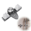 Wall Mounted Broom and Mop Holder with Adjustable Suction Cup Hooks for Bathroom Kitchen Garage 1