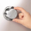 Stainless Steel Kitchen Timer with Magnetic Base, Loud Alarm, Easy WindUp for Cooking and Baking 5