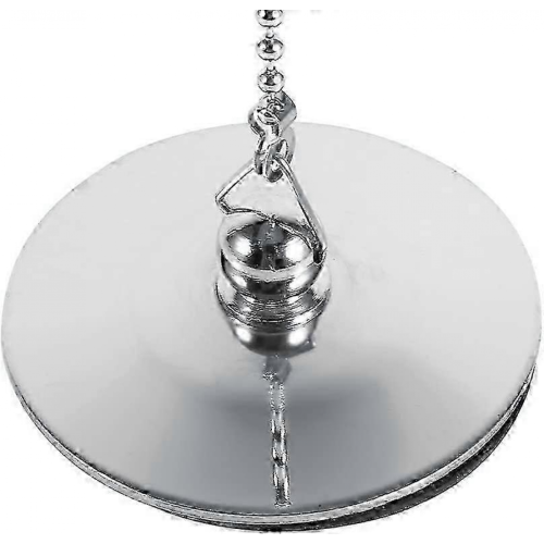 2026 Stainless Steel Panel Thickened Kitchen Sink Solid Metal Plug Waste Drain Cover 2