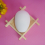 Plastic Egg Model Simulation Egg Toy for Kids 50Pcs White Educational Gift 5