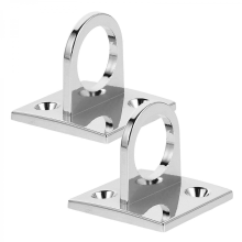 Silver3.80X3.80X3.50CM2pcs Wall Plate Metal Post Queue Line Barrier Hanging Circle Hook Rope Safety Barriers For Movie Theaters Grand Openings Hotels