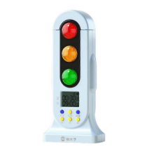 Blue2026 Smart Traffic Light Visual Timer Audio Digital LCD Display for Kids Classroom Kitchen Game Countdown