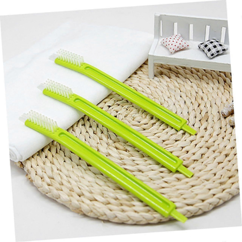 5pcs Cleaning Brush Set with Plastic Long Handle for Deep Cleaning Soymilk Machine and Dishwasher 1