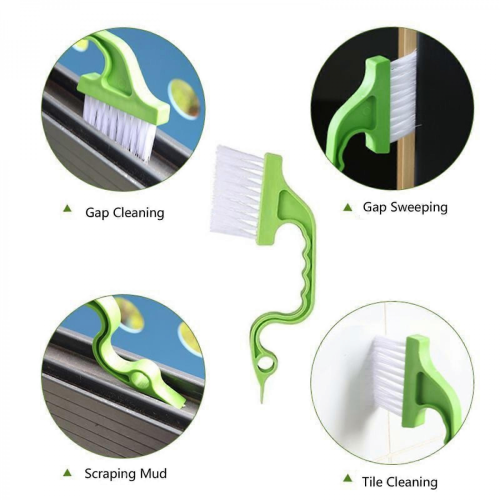 Brosse de nettoyage compacte BlueCompact pour espaces restreints. Ergonomique, légère, bords biseautés. Multicolore. 1