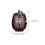 Ceramic Tea Canister Storage Container Kitchen Use Moisture Proof 9.6x7.1cm 1Pcs 2