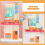 Simulation Playing Kitchen Toys Children Cooking Utensil Playset 1Set 3
