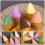 Green Ice Cream Model Simulated for Home Display Decoration 2Pcs Toy 5