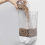 Wall Mounted Cereal Dispenser 1.5L White Airtight Grain Storage Container for Kitchen 2