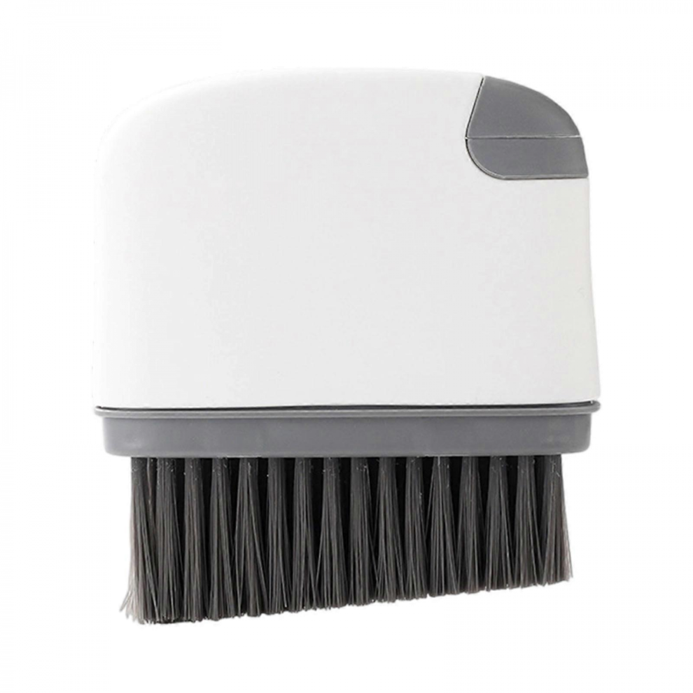 Efficient Window Rail Scrubber Tool Grooves Cleaning Brush For Stubborn Removal Kitchen Countertops Appliance Crevices Light GreyDark Gray