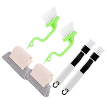Multifunktionale Reinigungsbürste, 6 Stück Set für Badewanne, Ecken & Fugen, Staubentfernung, 24x6x5 cm, verschiedene Farben