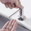 10 Oz. Chrome Kitchen Soap Dispenser - Easy Refill & 360 Swivel Spout 2