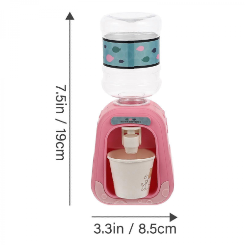 Plastic Lovely Water Dispenser Toy for Kid Use 2Pcs Assorted Color Simulation 1