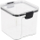 2026 Airtight Plastic Kitchen Storage Jars 700ml Stackable Nestable Food Containers 2