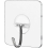 Self Adhesive Wall Hooks Heavy Duty Transparent Seamless Reusable Adhesive for Kitchen Bathroom 5