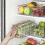 2026 1 piece clear plastic box for refrigerator, freezer, kitchen cabinet 2