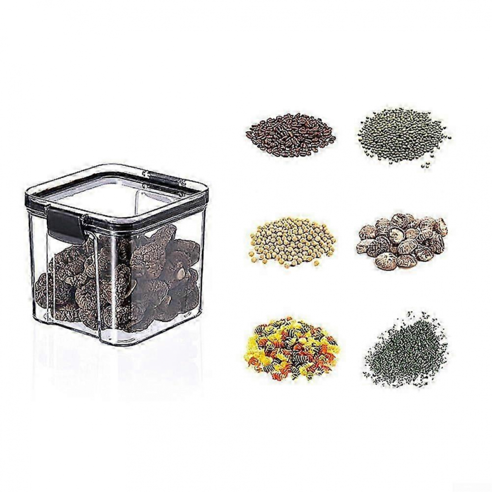 2026 Airtight Plastic Kitchen Storage Jars 700Ml Stackable Nestable Food Containers 7771292229464