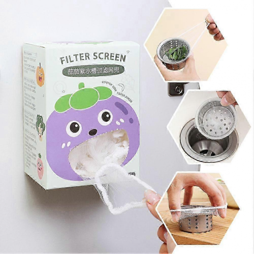100pcs100-300x Kitchen Sink Filter Mesh Disposable Sewer Garbage Filter Meal Residue 2026 1