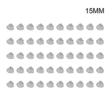 15mm 50 pezzi ventose trasparenti senza ganci anticollisione