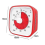 2025 Visual Countdown Timer, Oversize Classroom Visual Timer For Kids And Adults, Durable Mechanical Kitchen Timer ClockRed 2